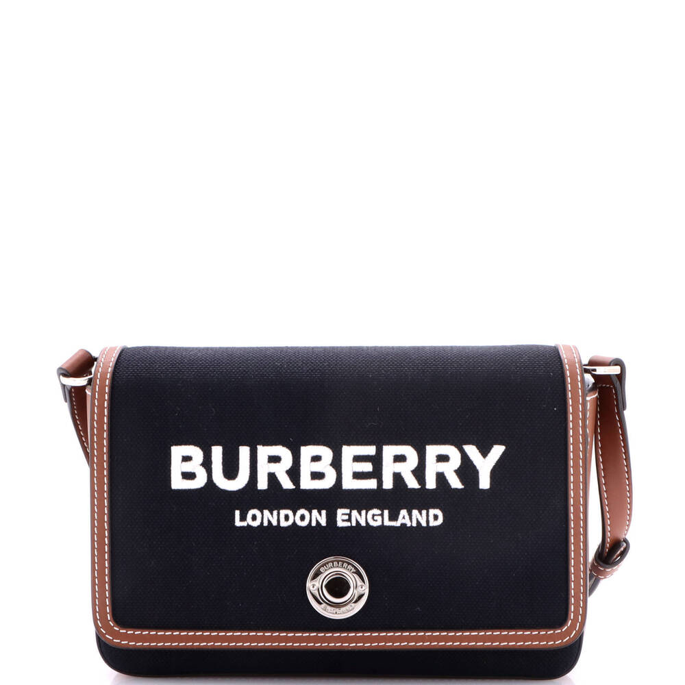 Burberry Small New Hampshire Shoulder Bag Canvas